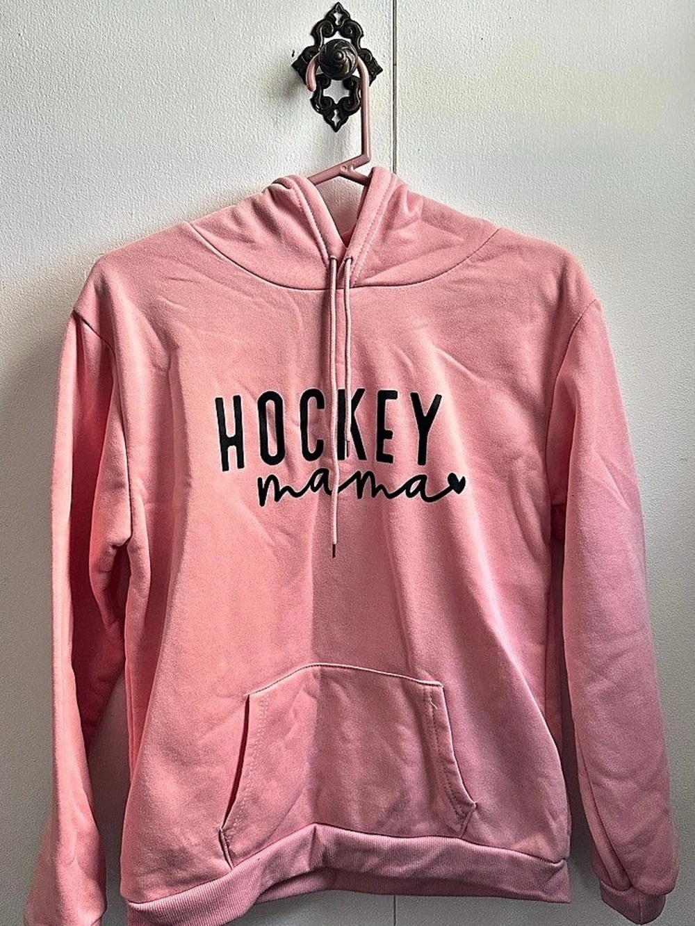 Hockey Mama Pink Hoodie Like New